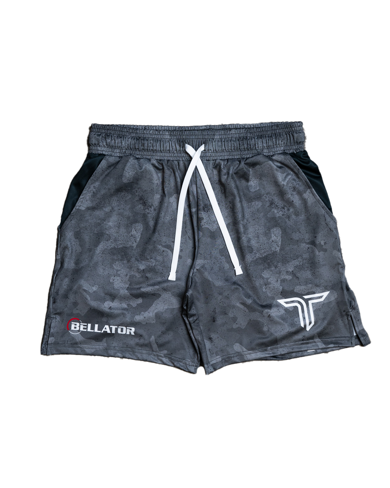 Bellator Urban Camo 5” Fight Short - Concrete