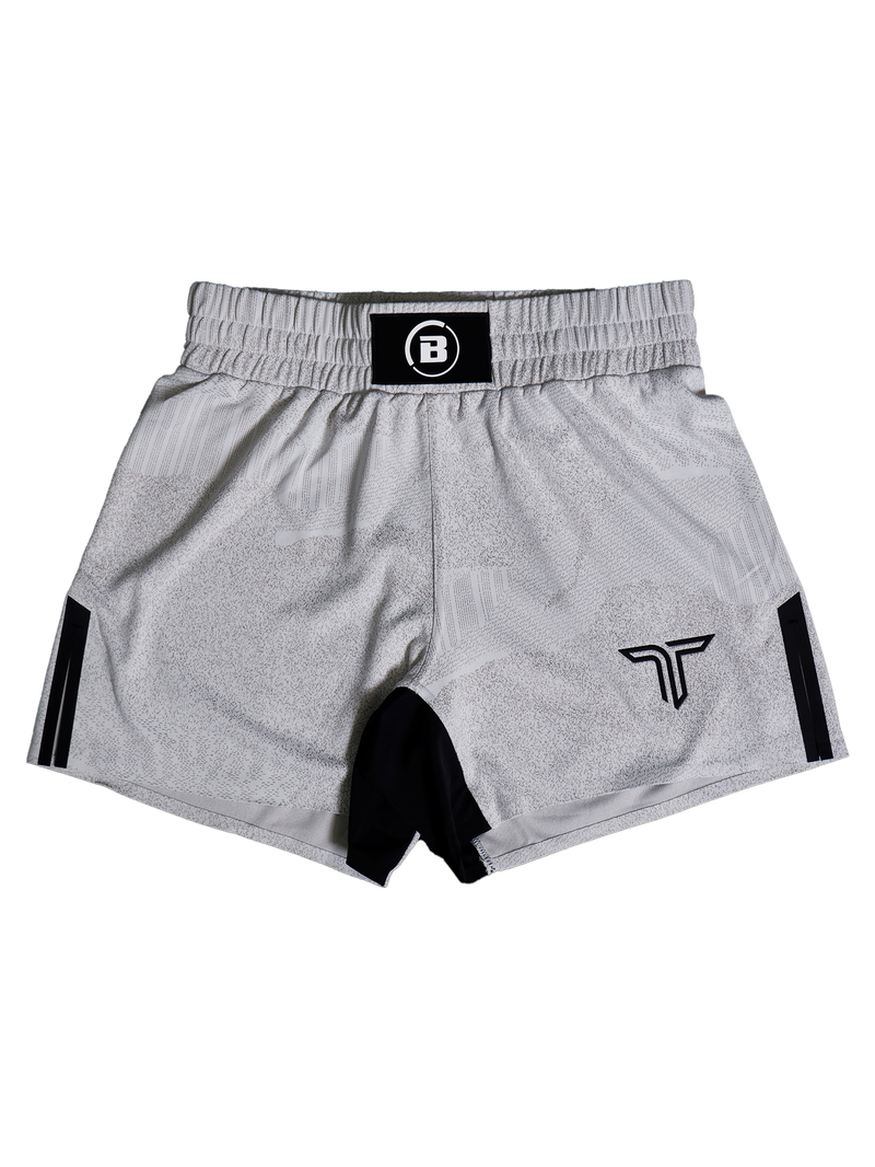 Bellator Night Vision 5” Pro Fight Short - White