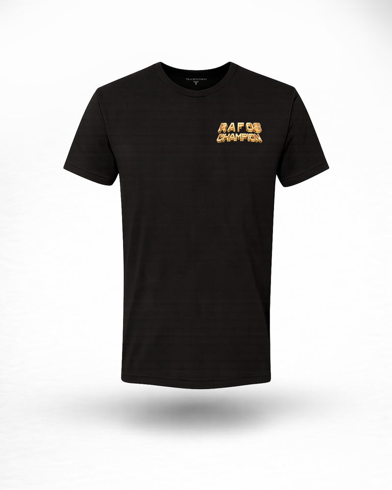 RAF 08 Poster Tee - Black