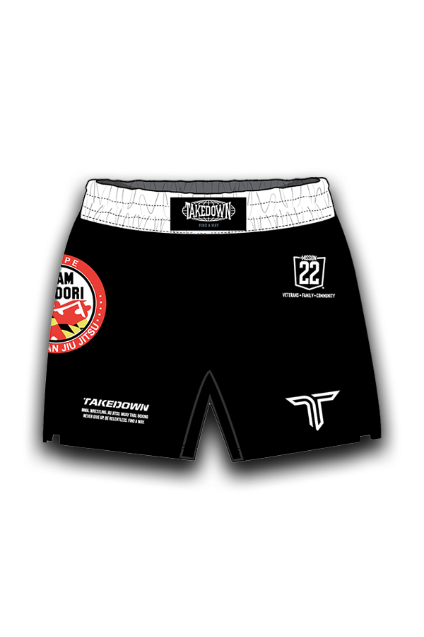 Randori Fight Shorts (5” Inseam) - White