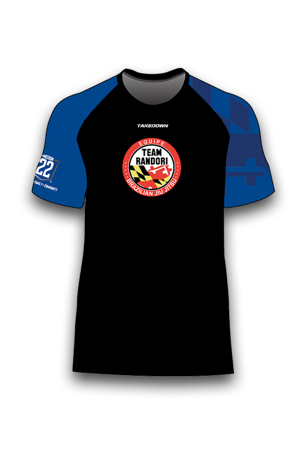 Randori Short-Sleeve Rashguard - Blue