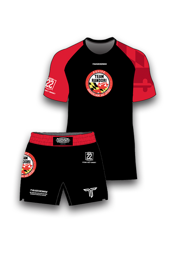 Randori Fight Kit - Red (Black Belt)