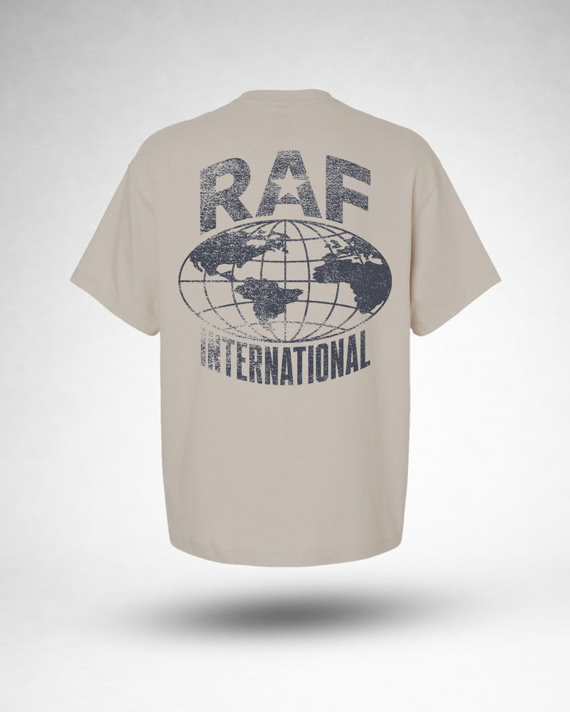 RAF International Oversized Tee - Sand